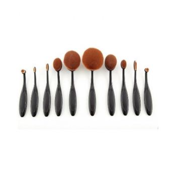 Oval Brushes Set - 10Pcs